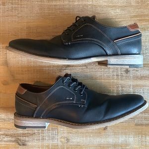 KS2 black dress shoes